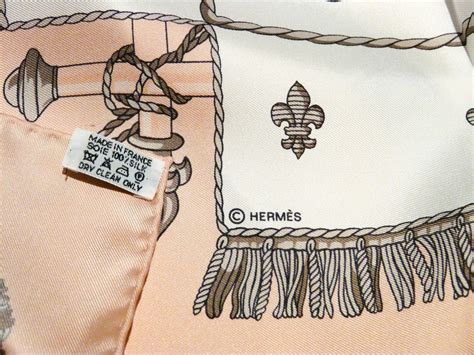 hermes authentication scarf|authentic Hermes scarf label.